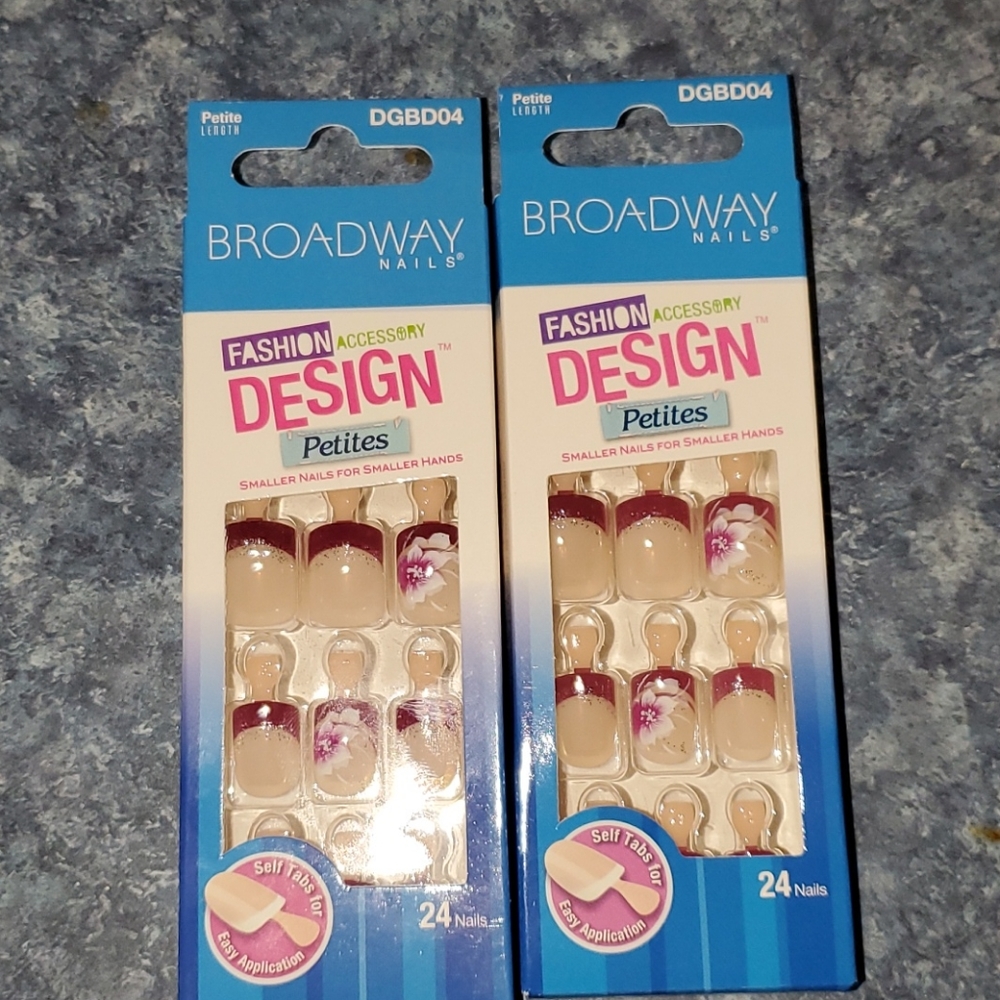 2 broadway nails petites press on fashion nails